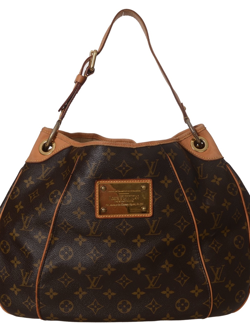 ♥️Louis Vuitton Galliera MM Monogram Canvas Shoulder Bag in Brown and Tan♥️